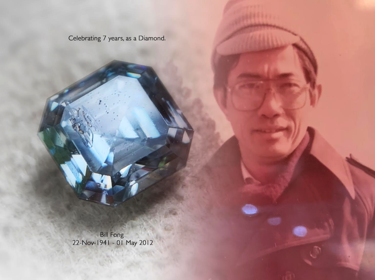 客戶分享——Bill Fong 的骨灰鑽石