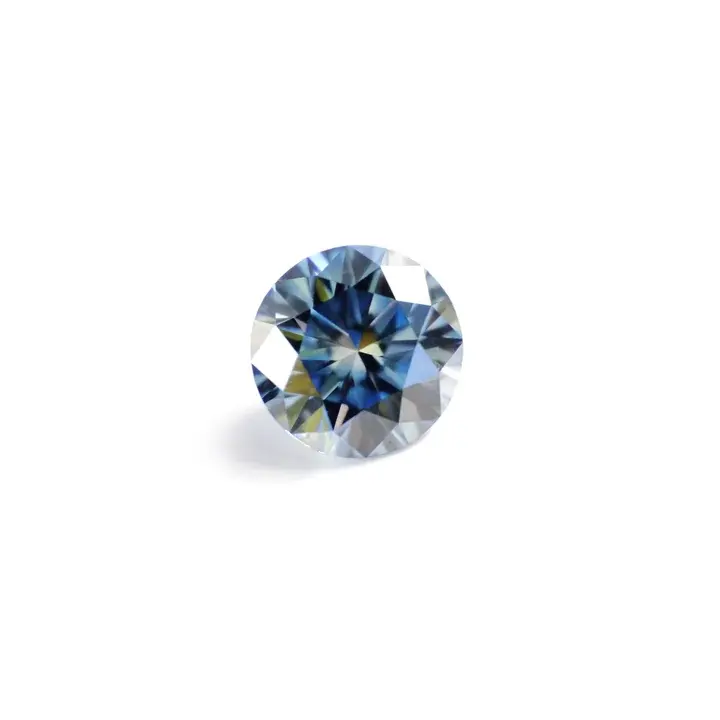 A single round diamond on a white background