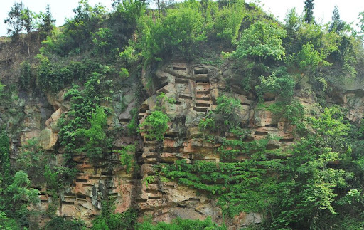 hanging coffins